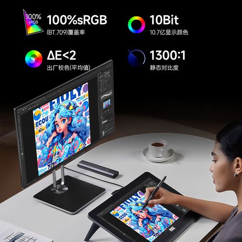 AOC U27U2 显示器核心规格面板细节