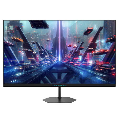 Close-up of monitor bezels and stand