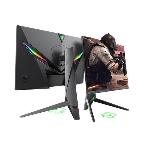 Monitor rear view with cooling design