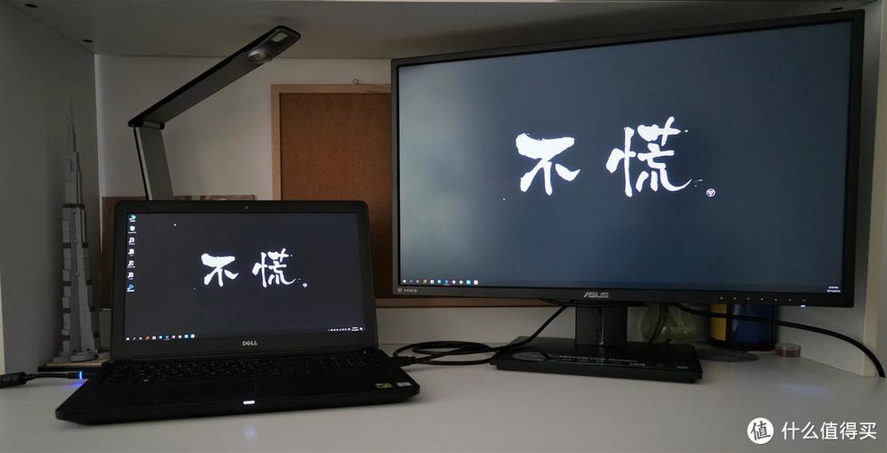 Close-up of IPS panel monitor with detailed specs