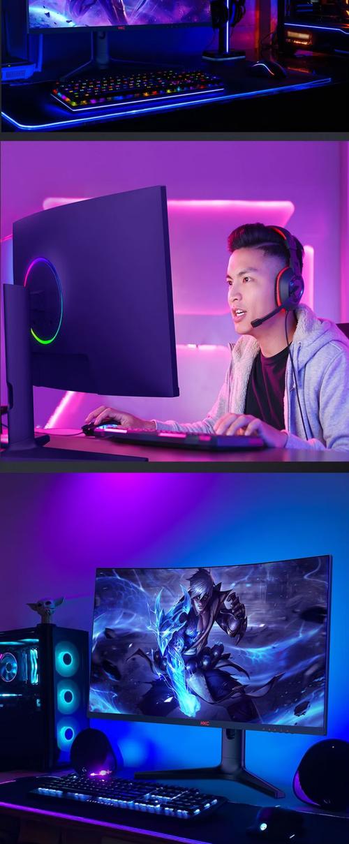 Gaming monitor specs and panel technology close-up