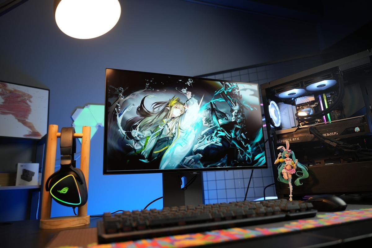 Gaming monitor ports and connectivity