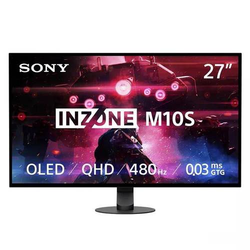 索尼INZONE M10S评测:27英寸OLED 480Hz电竞显示器,0.03ms极速响应