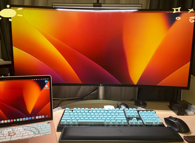 LG 40WP95C 显示器核心面板与接口细节