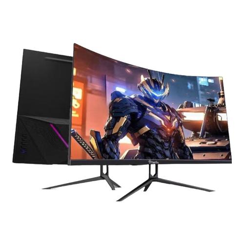 Gamer playing on high refresh monitor