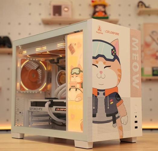 Workspace monitor setup with clean cables