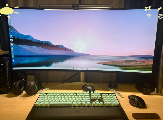 电脑显示器屏幕细节展示