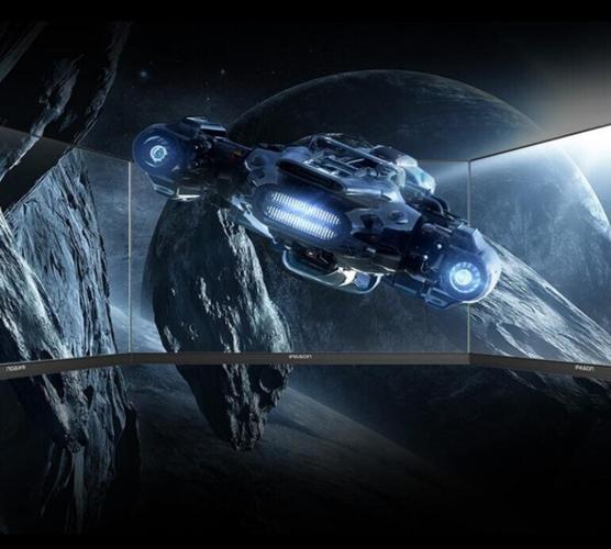 Complete gaming monitor desktop setup