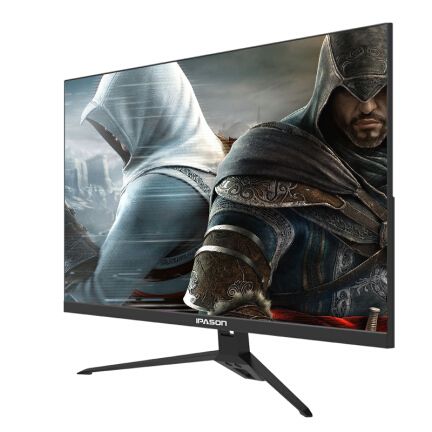 Affordable gaming monitor on workspace