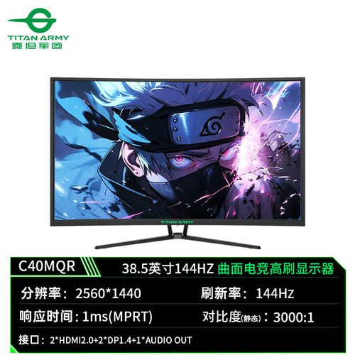 Computer monitor on desk with setup