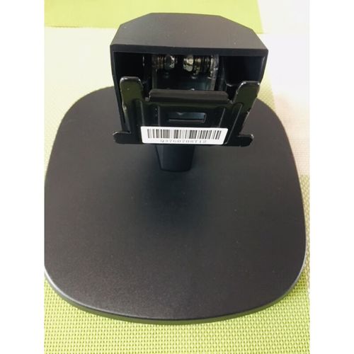 Desk setup with monitor keyboard for purchase decision