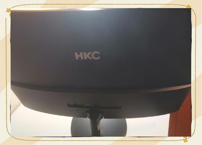 Monitor rear view heat dissipation