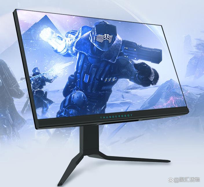 Gaming monitor rear view heat management