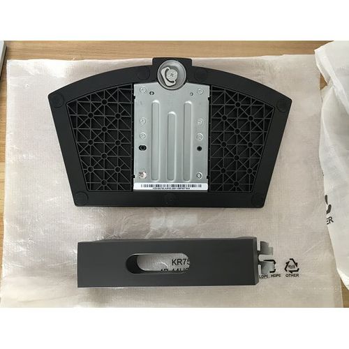 Monitor in gaming setup with smooth performance