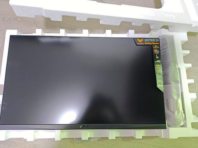 Gaming monitor ports and connectivity close view