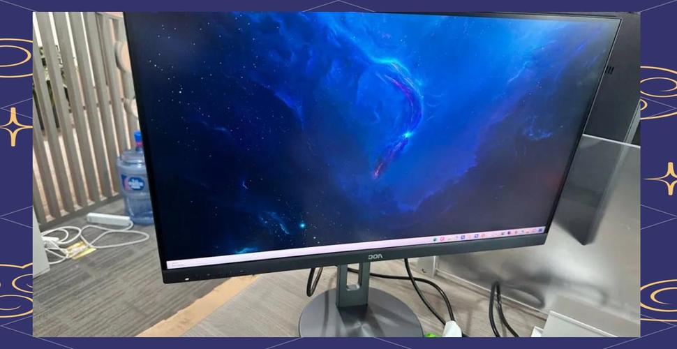 Professional color accurate monitor usage