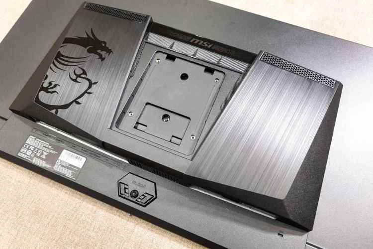 High-end gaming monitor close-up