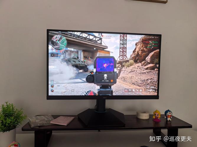 IPS gaming monitor close view