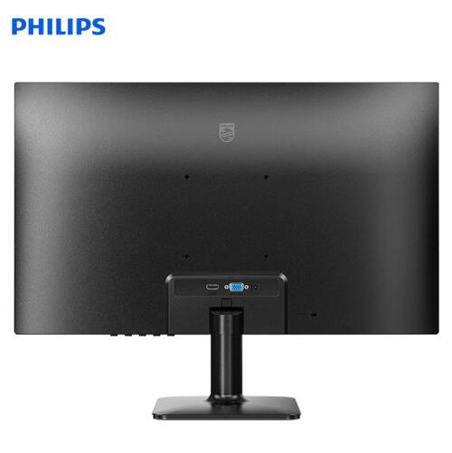 Sleek modern desk setup with monitors