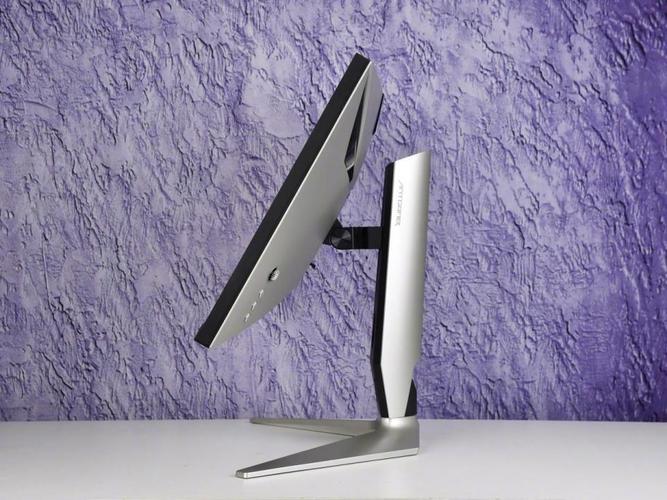 Professional gamer choosing high-end monitor