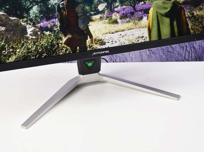 Esports gaming monitor setup close-up