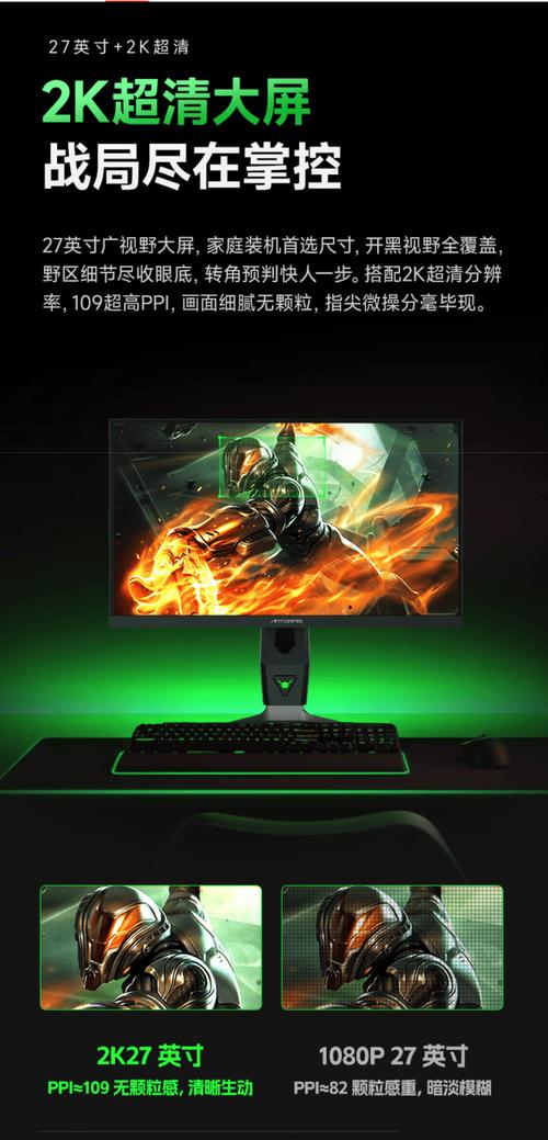 Professional esports monitor hardware details