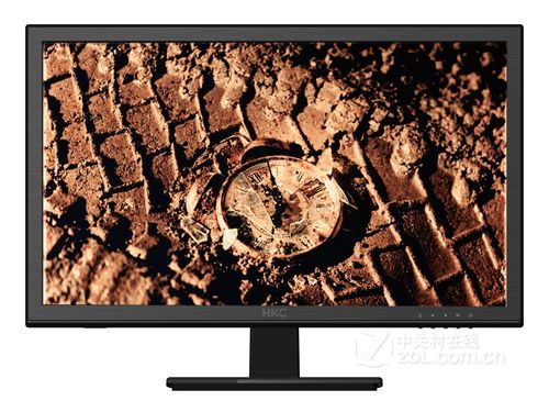 Computer monitor showing sharp image