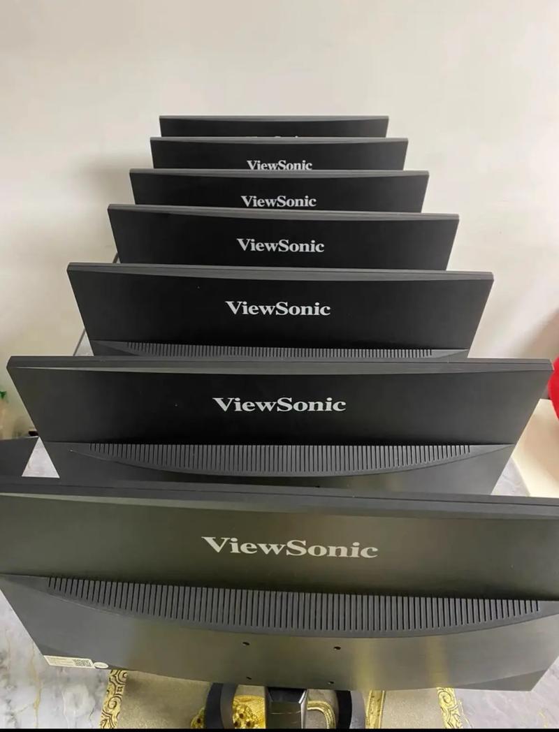 Flat screen monitor on desk