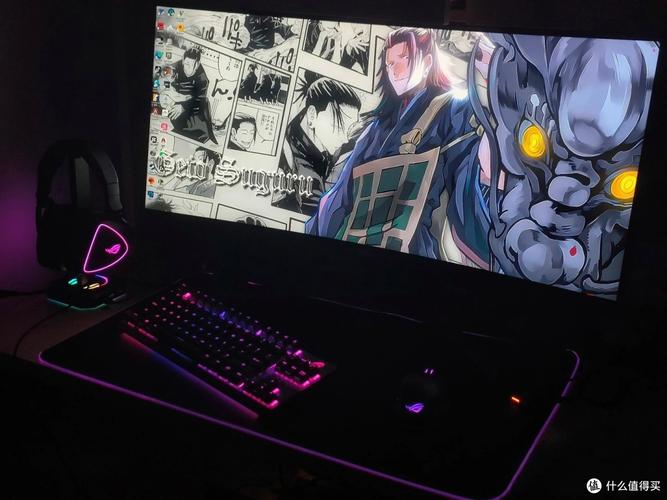 现代游戏桌面显示器搭配