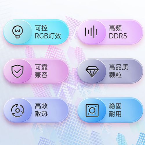 内存芯片白色表面细节展示