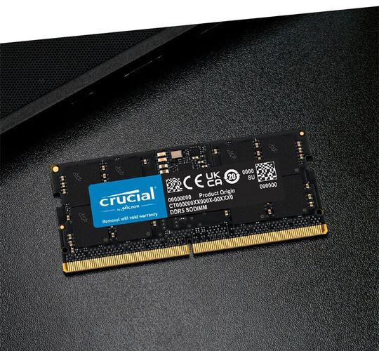 Detailed view of computer RAM module