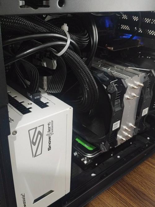 电源散热风扇特写