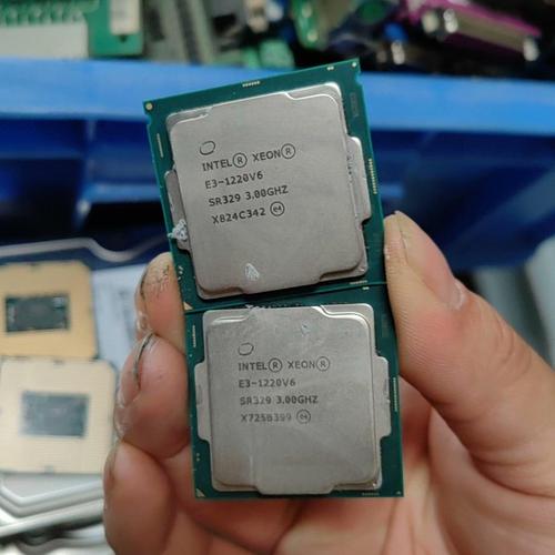 Server CPU core architecture closeup