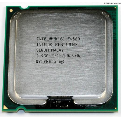 Close-up of LGA 775 CPU socket