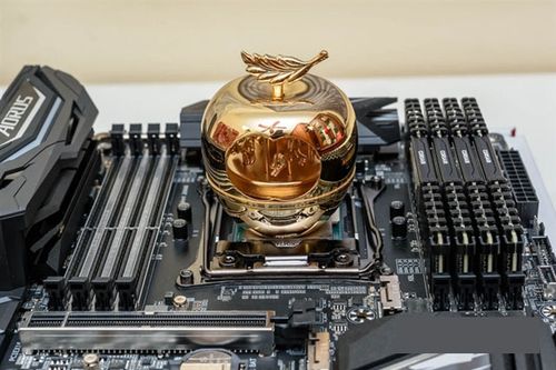 Close-up of high-end CPU processor for purchase consideration