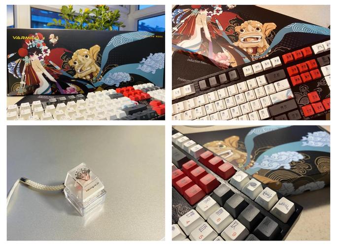 PBT键帽RGB键盘细节