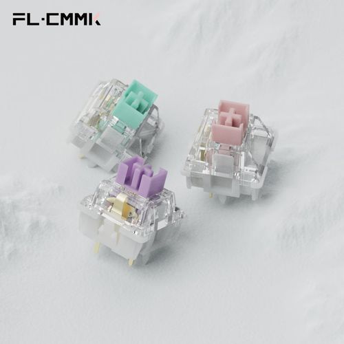 CMK75键盘轴体与结构特写