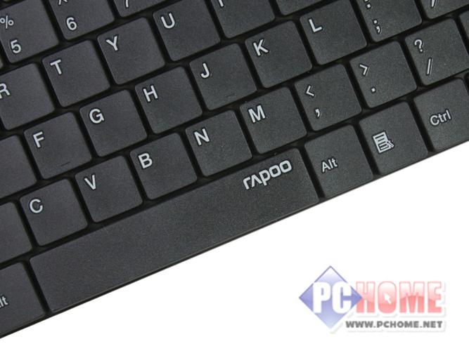 Touchpad gesture on laptop style keyboard