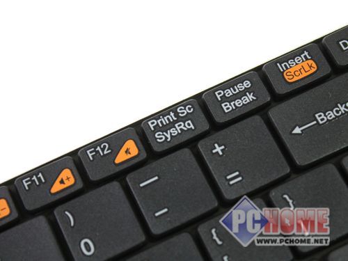 Computer keyboard components and receiver