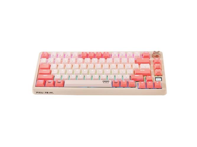 RGB backlit mechanical keyboard aesthetic design