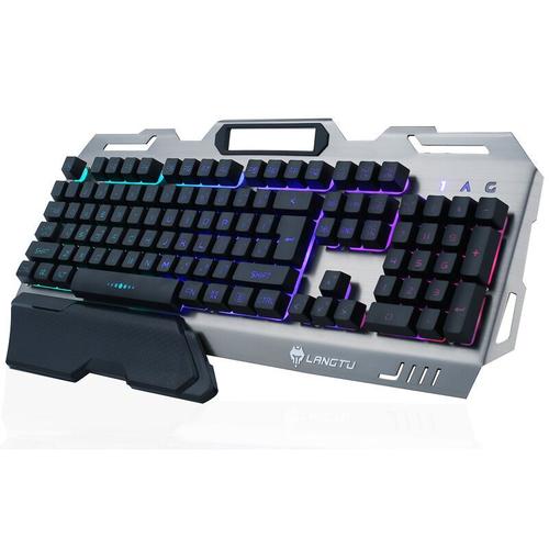 红光背光机械键盘游戏性能