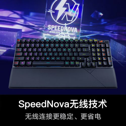 Mechanical keyboard with blue LED backlight