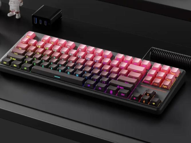 前行者V80 暗香侧刻三模版：84键客制化机械键盘颜值与性能兼备