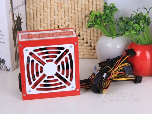 Desktop computer components with PSU