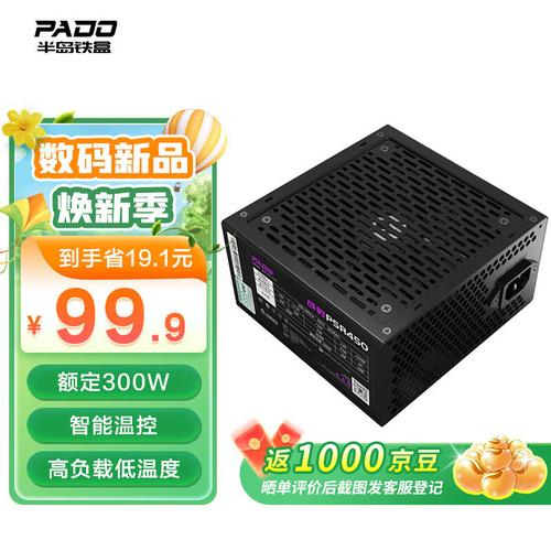 PSU with visible cables and connectors