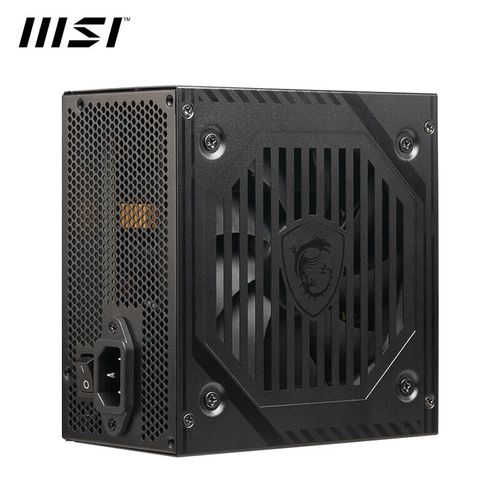 MSI power supply unit internal connectors view