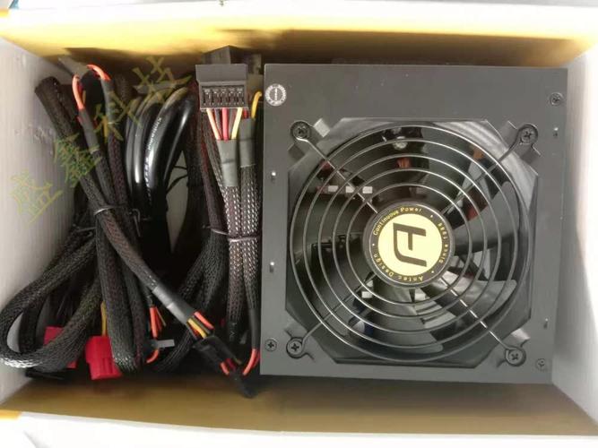 PSU cooling fan and heat dissipation close-up