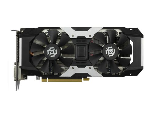 RGB 灯光显卡安装在机箱内