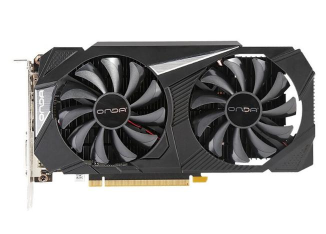 影驰 GTX 1650 SUPER 大将 OC 外观正面特写