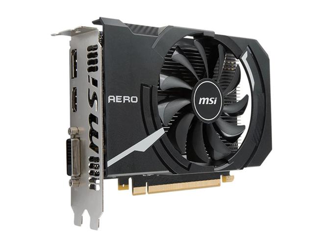 低功耗显卡冷却系统特写